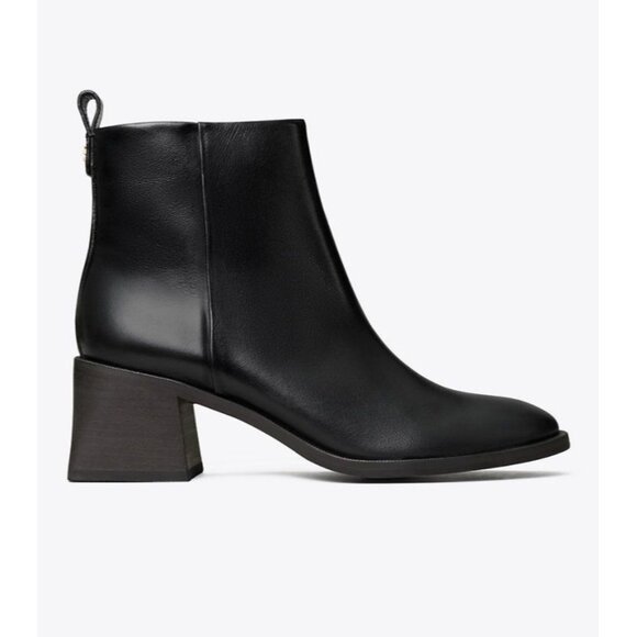 Tory Burch Black Ankle Boots - Picture 2 of 4